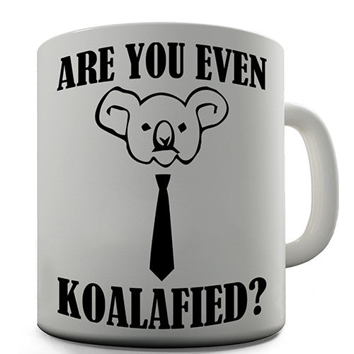 Qualified Koalafied Novelty Mug