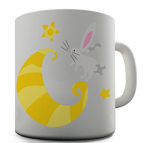 The Rabbit Jumped Over The Moon Novelty Mug