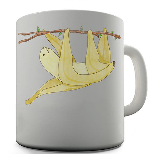 Banana Sloth Novelty Mug