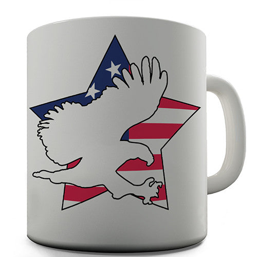 America Star Eagle Novelty Mug