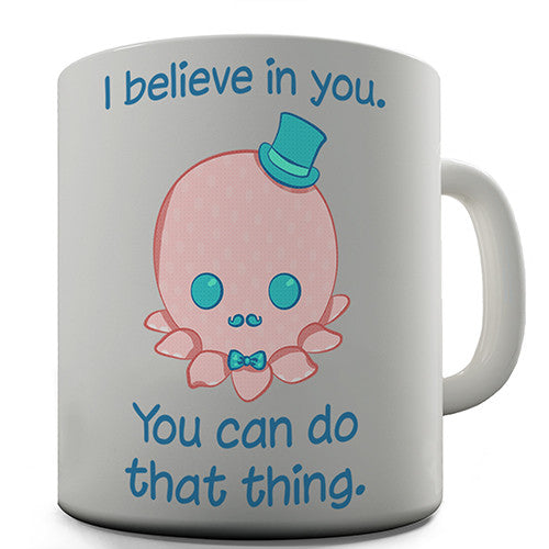 Octopus With Top Hat Novelty Mug