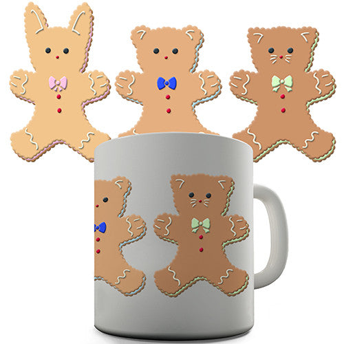 Gingerbread Animal Cookies Novelty Mug