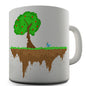 Platform Game Landscape Novelty Mug