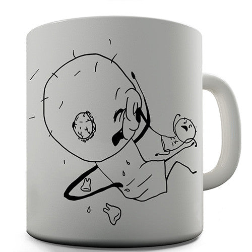 Fighting Doodle Meme Novelty Mug