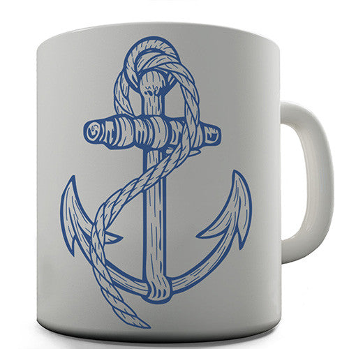 Sailor Navy Anchor Novelty Mug