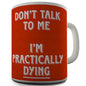 Don't Talk To Me Novelty Mug