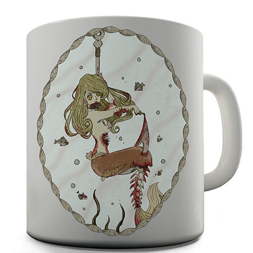 Zombie Mermaid Novelty Mug