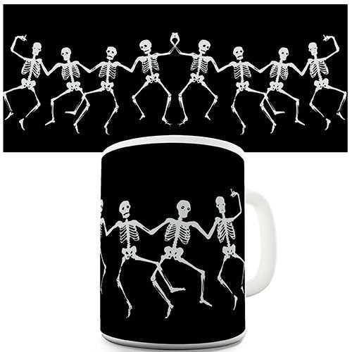 Dancing Skeletons Novelty Mug