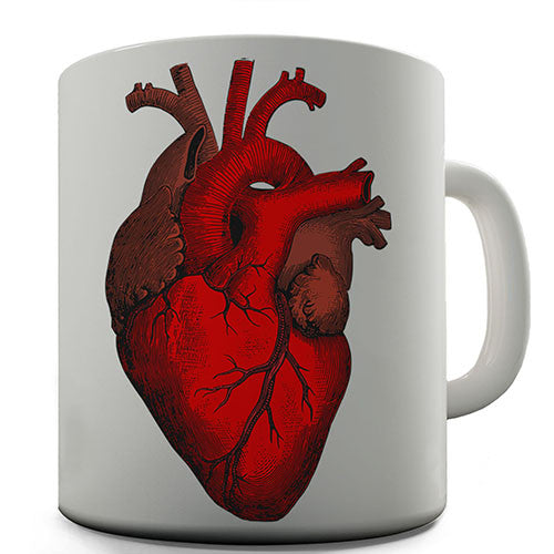Anatomically Correct Heart Novelty Mug