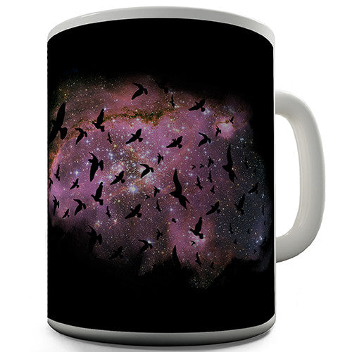 Fantasy Space Birds Novelty Mug