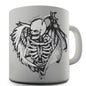 Gothic Angel Skull Novelty Mug