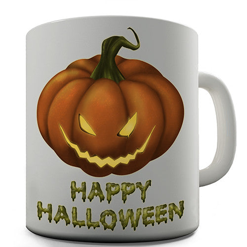 Happy Halloween Pumpkin Novelty Mug