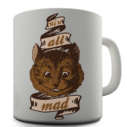 Mad Cat Novelty Mug