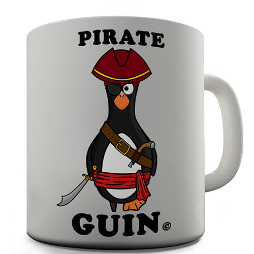 Pirate Guin Penguin Novelty Mug