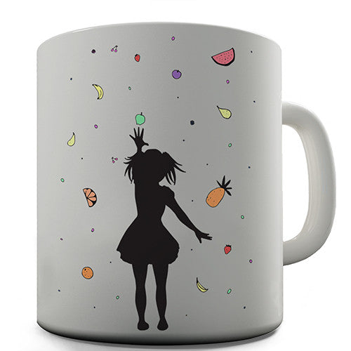 Raining Fruit Novelty Mug