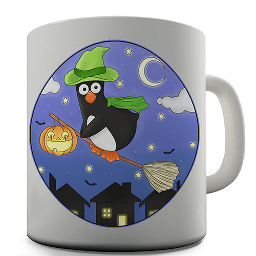 Halloween Guin Penguin Novelty Mug