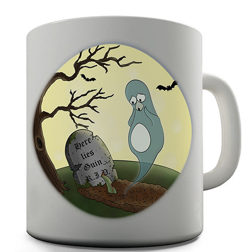 Ghost Guin Penguin Novelty Mug