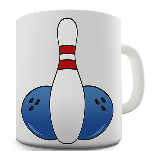 Rude Ten Pin Bowling Novelty Mug