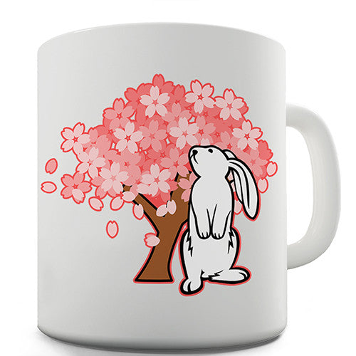 Bunny Blossom Novelty Mug
