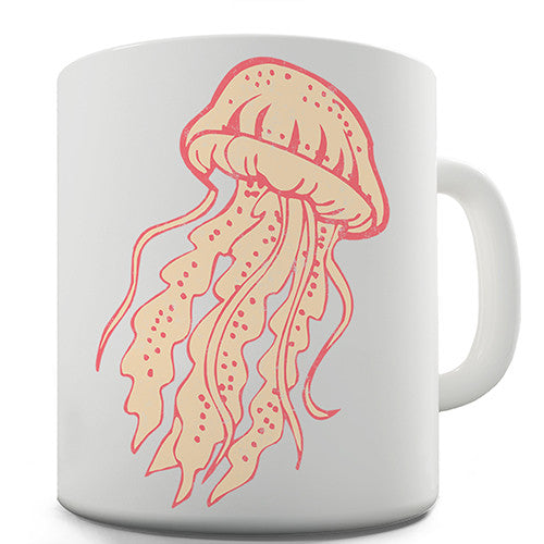 Swimming Jellyfish Novelty Mug