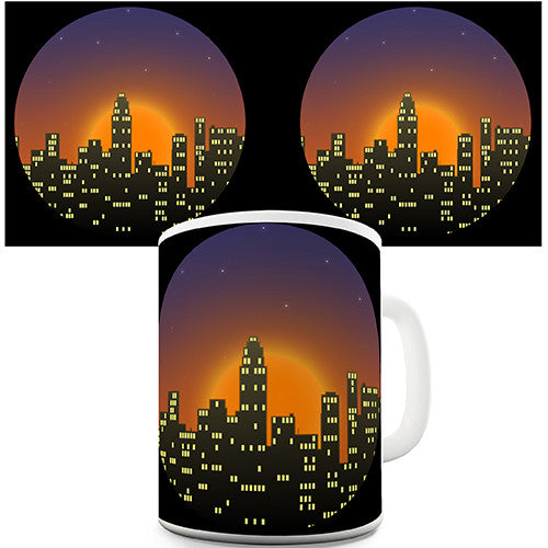 New York City Lights Novelty Mug