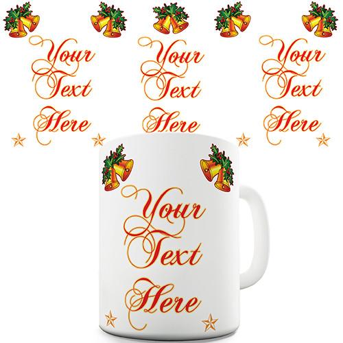 Christmas Bells Personalised Mug