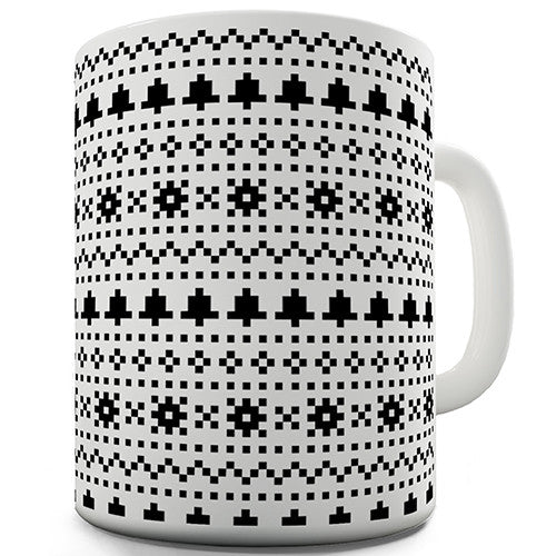 Bells And Snowflake Novelty Mug