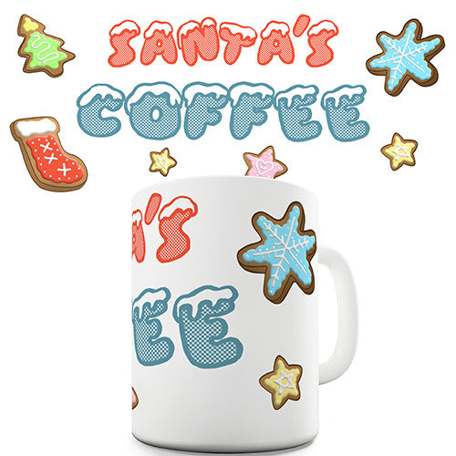 Santa's Coffee Novelty Mug