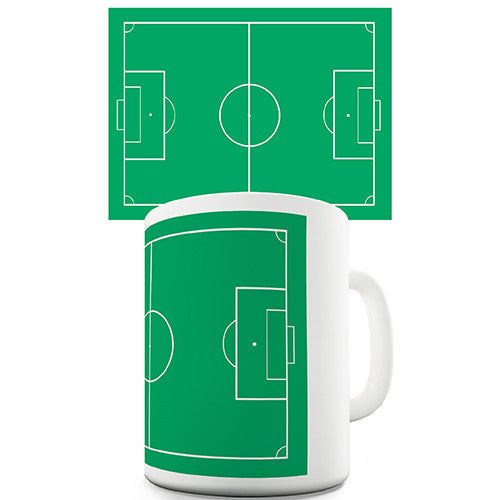 Football Field Novelty Mug