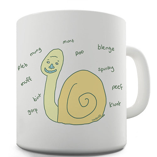 Happy Snail Funny Mug