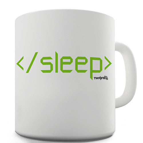 The Sleep Code Novelty Mug