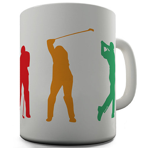 The Perfect Golf Swing Novelty Mug