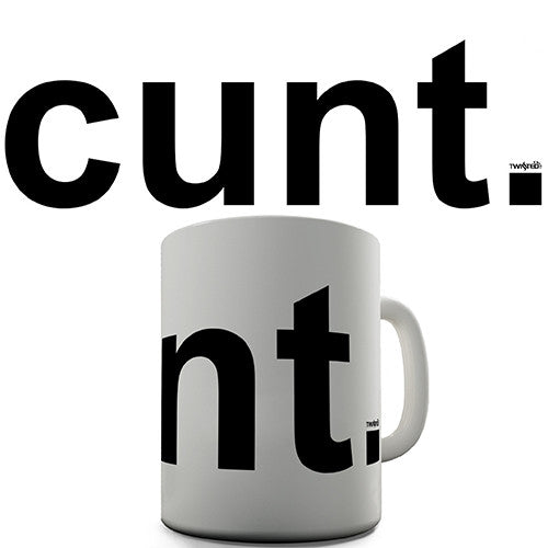 Cunt Female Genitalia Novelty Mug