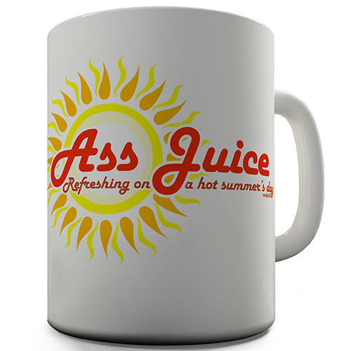 Rude Refreshing On A Hot Summer Day Novelty Mug