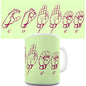 Coffee In Sign Language Novelty Mug