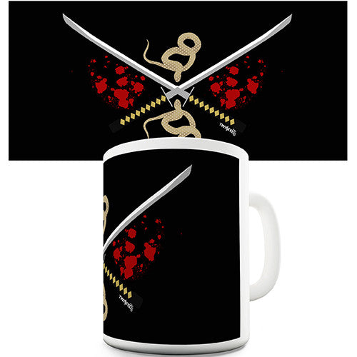 Samurai Snake Katana Novelty Mug