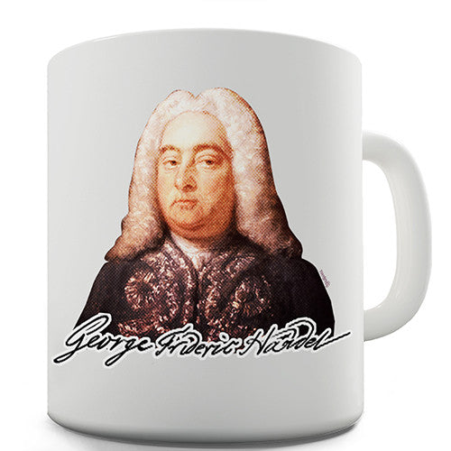 George Frederic Handel Autograph Novelty Mug