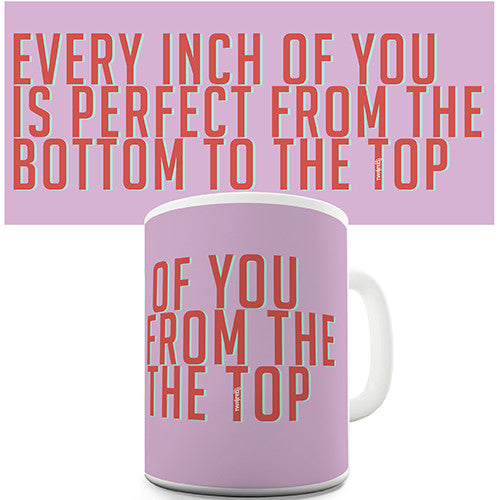 Every Inch Of You Is Perfect Novelty Mug