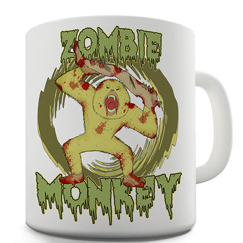 Mutant Zombie Monkey Novelty Mug
