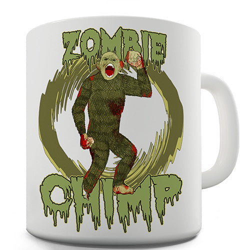 Zombie Chimp Killer Novelty Mug