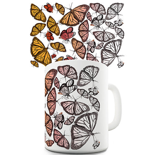 Butterflies Pattern Novelty Mug