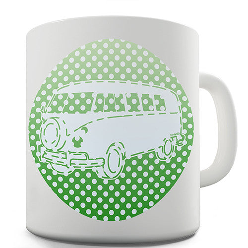 Hippie Camper Van Novelty Mug