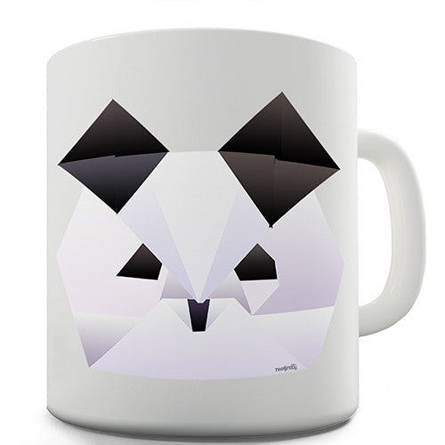 Origami Panda Novelty Mug