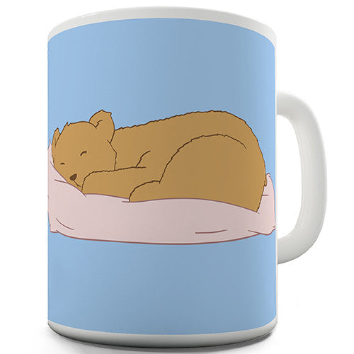 Sleeping Silly Bear Novelty Mug