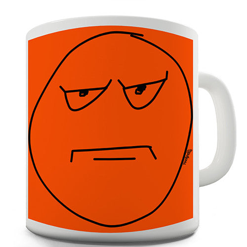 Grumpy Face Meme Novelty Mug