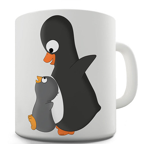 Guin Mom And Baby Penguin Novelty Mug