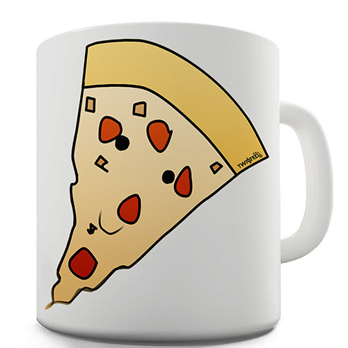 Cute Pizza Slice Novelty Mug
