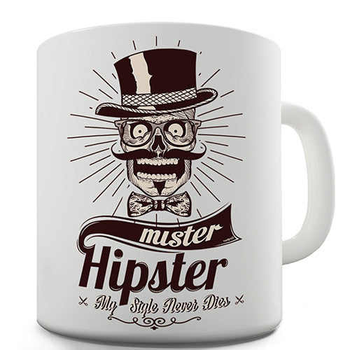 Mister Hipster Novelty Mug