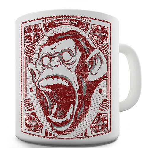Crazy Monkey Novelty Mug