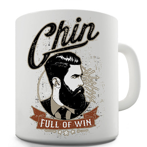Chin Full Of Win Beard Novelty Mug